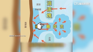 夏日海邊戲水危險！　專家：認識「離岸流」學自保