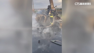 台中火燒車2死！　女兒出遊斷魂　家屬驗DNA哽咽