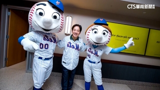 赴巴拉圭機上談話　賴清德分享大都會看球心得