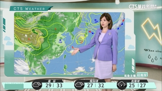 中南部留意陣雨或雷雨　北東留意高溫