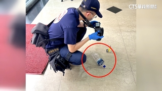 疑情緒不穩！　男衝警局潑汽油　警神速壓制上銬