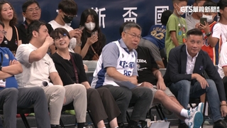 瓊斯盃同框　柯文哲.謝典林互動熱絡