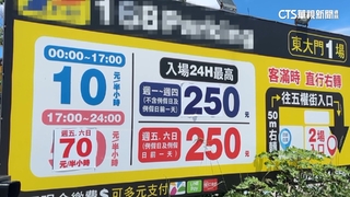 比信義區貴！　花蓮東大門夜市假日停車1小時140元
