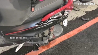基隆6車連環撞5傷！　騎士疑精神不濟連撞卡車底