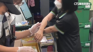 男持BB槍搶超商！女店員抵抗拉扯　手扭傷嚇哭