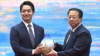 蔣萬安啟程雙城論壇　上海副市長華源前來接機