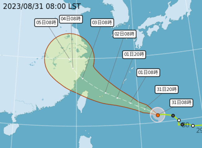 颱風蘇拉才剛走「海葵」接力來！暴風圈恐直撲北台灣 | 華視新聞
