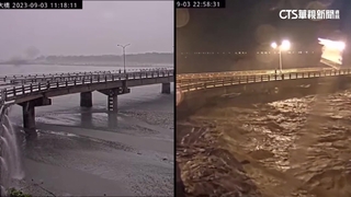 溪水漲達警戒線　花蓮大橋.箭瑛大橋預警封閉