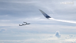 蔡總統訪史瓦帝尼　空軍出動4架F-16伴飛