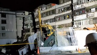 居民8個月前就求助！　大直民宅傾斜塌陷　北市府7月公文稱無危險