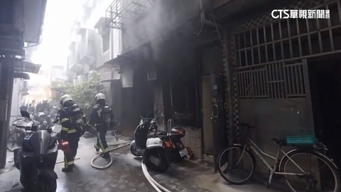 北市萬華民宅慘遭祝融　中風男子命喪火場