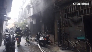 北市萬華民宅慘遭祝融　中風男子命喪火場