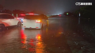 嘉義遭大雷雨襲擊　水淹一人高車輛滅頂