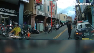 受訓警穿便服違停買速食　警方：已開單記申誡