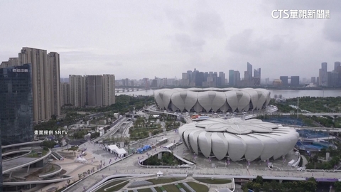 亞運主場館如「大蓮花」　媒體中心亮點備「深睡區」