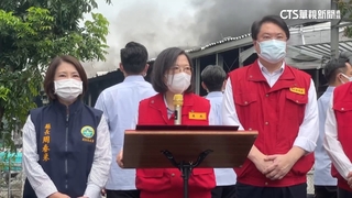 打火兄弟殉職！周春米淚崩致歉　總統哀悼南下慰問