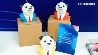 桃園國慶月小物亮相　「熊貓」蠟燭引政治聯想