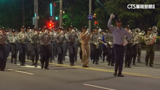 國慶預演登場　表演團體.樂儀隊彩排練走位