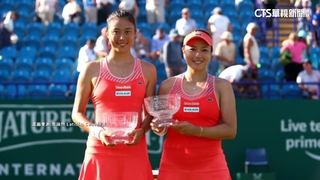 第7面金牌入袋！　詹家姊妹網球女雙奪金