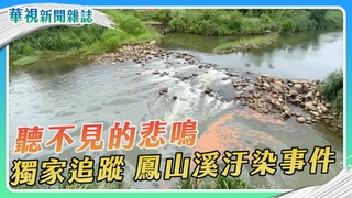 獨家追蹤水汙染！鳳山溪浩劫｜華視新聞雜誌