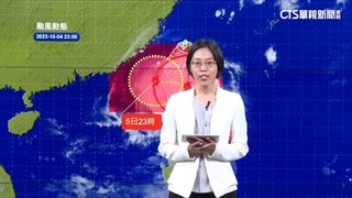 中颱「小犬」輾過蘭嶼颳破17級　氣象署：史上最強陣風