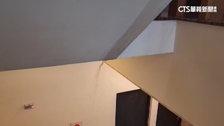 小犬襲！強風驟雨淹進墾丁民宿　樓梯驚現小瀑布