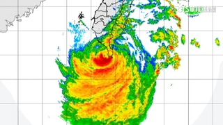 超猛「小犬」！　風速95.2m/s刷新蘭嶼126年紀錄