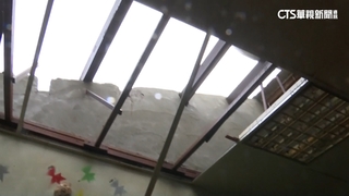 屏東滿州颳17級風　鐵皮屋頂被吹掀.夫妻逃命