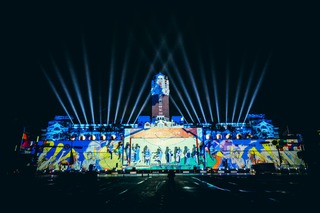 台漫魅力再現！ 張季雅作品登上國慶光雕舞台