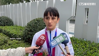 谷筱霜亞運空手道逆轉摘金　親友齊唱國旗歌同歡