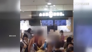 2男百貨美食街起爭執！　疑占位問題爆口角