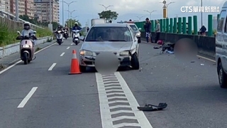 保全下班逆向騎汽車道　遭無照駕駛撞飛身亡