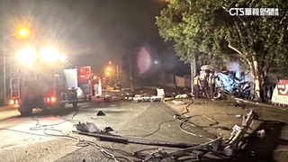 3男日月潭員旅凌晨酒駕　撞路燈拋飛釀2死1傷