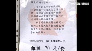 雞胸肉價格平穩　連鎖雞排店拚降價回饋！
