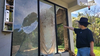 選舉恩怨？　彈孔密布　苗前縣議員房舍遭「槍擊」