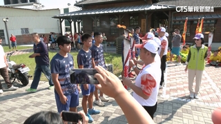 迎接賽事展開！　全運會聖火接力回府城