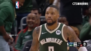 Lillard首秀當關鍵殺手！　公鹿一分險勝76人