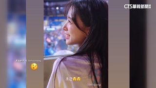 富邦勇士最甜外援　「釜山女神」李晧禎現身主場