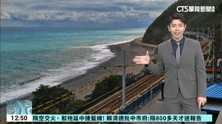 東北季風減弱溫稍回　東北部留易局部大雨