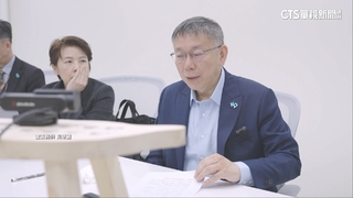 柯文哲落下男兒淚！　與競選幹部開會坦言壓力大