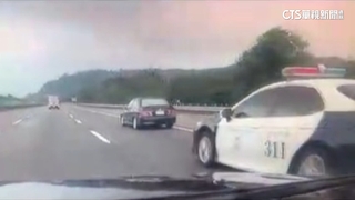 國道警匪追逐！疑酒駕攔查不停　鬼切.急煞躲警