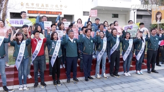 陪北市立委參選人登記　賴喊：打全壘打讓8席全上