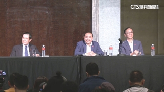 郭諷馬.朱「不速之客」　藍記者會控「巨大屈辱」