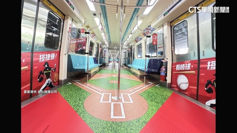 【台語新聞】搶亞錦賽商機！　悠遊卡.北捷車廂推出棒球風