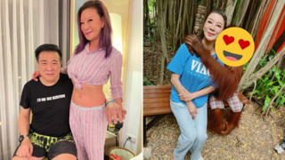 白雲別看！楊繡惠泰國找到真愛 曬「甜蜜親吻照」　網讚：好美的婚紗照