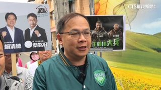 蔡銘軒掃街找名嘴　王義川：埔里不應只被講潛艦