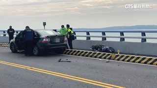 金門大橋首死亡車禍　婦遭16歲無照男撞飛魂斷輪下