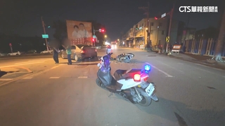 台中「藍色公路」汽機車對撞　騎士噴飛重傷送醫