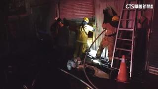 大寮工廠深夜惡火　撲滅後才知內有易燃乙炔