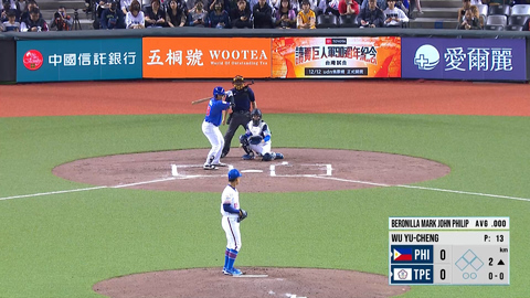 亞錦賽/中華隊2比1力克菲律賓  12/10冠軍賽再度對決日本